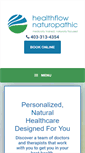 Mobile Screenshot of healthflow.ca
